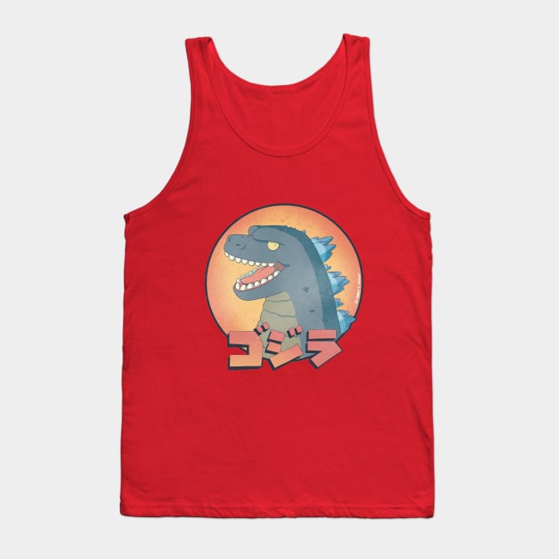 Godzilla Tank Top by Rabbit’s Hollow